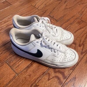 Nike White and Black Athletic Shoes